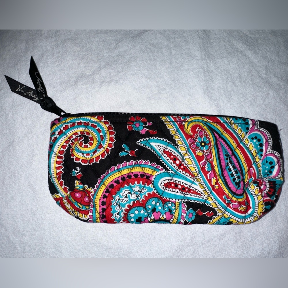 Never used multicolor Vera Bradley pencil bag